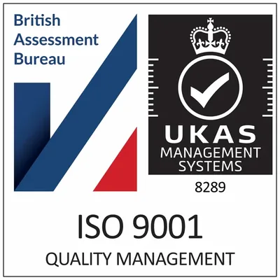 ISO 9001 Quality Management: British Assessment Bureau, UKAS Management Systems 8289